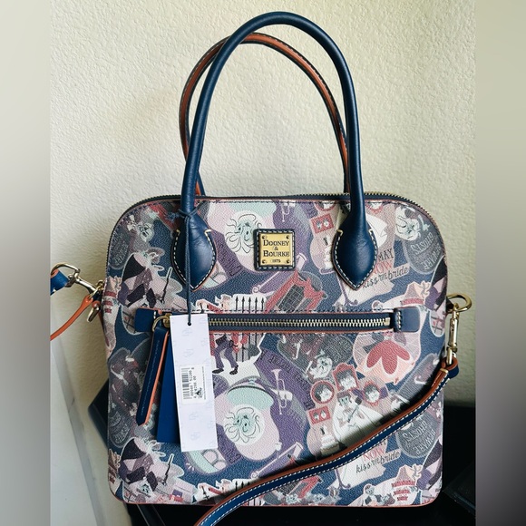 Dooney & Bourke Disney Haunted Mansion Purse Satchel Bag with Tags Halloween - Picture 1 of 13